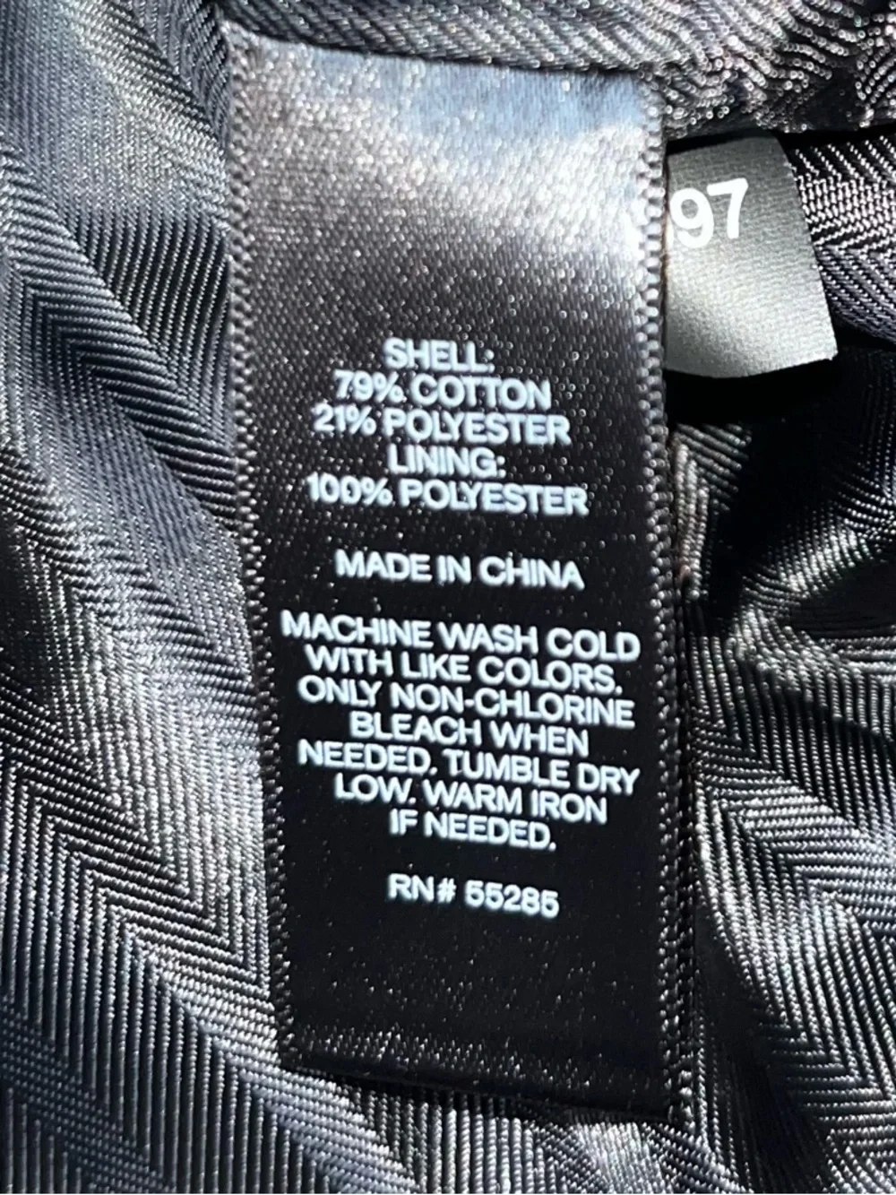 EXPRESS Menswear Charcoal Vest with Satin Adjustable Back & Piping Size Small - Picture 3 of 7